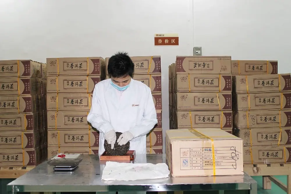 普洱茶检验展示